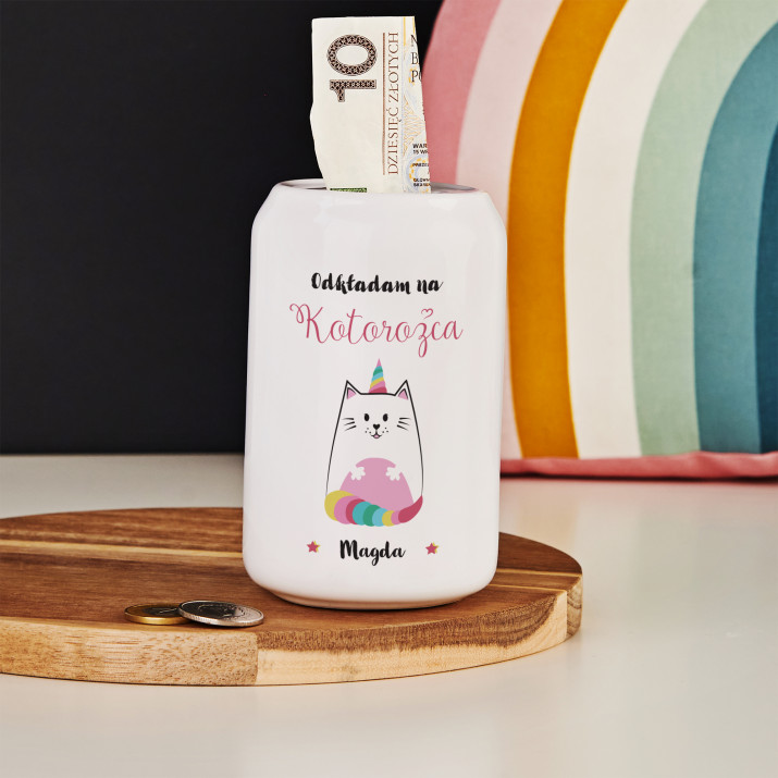 Kotorożec - Skarbonka Personalizowana